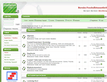 Tablet Screenshot of forum.fussball-barnim.de